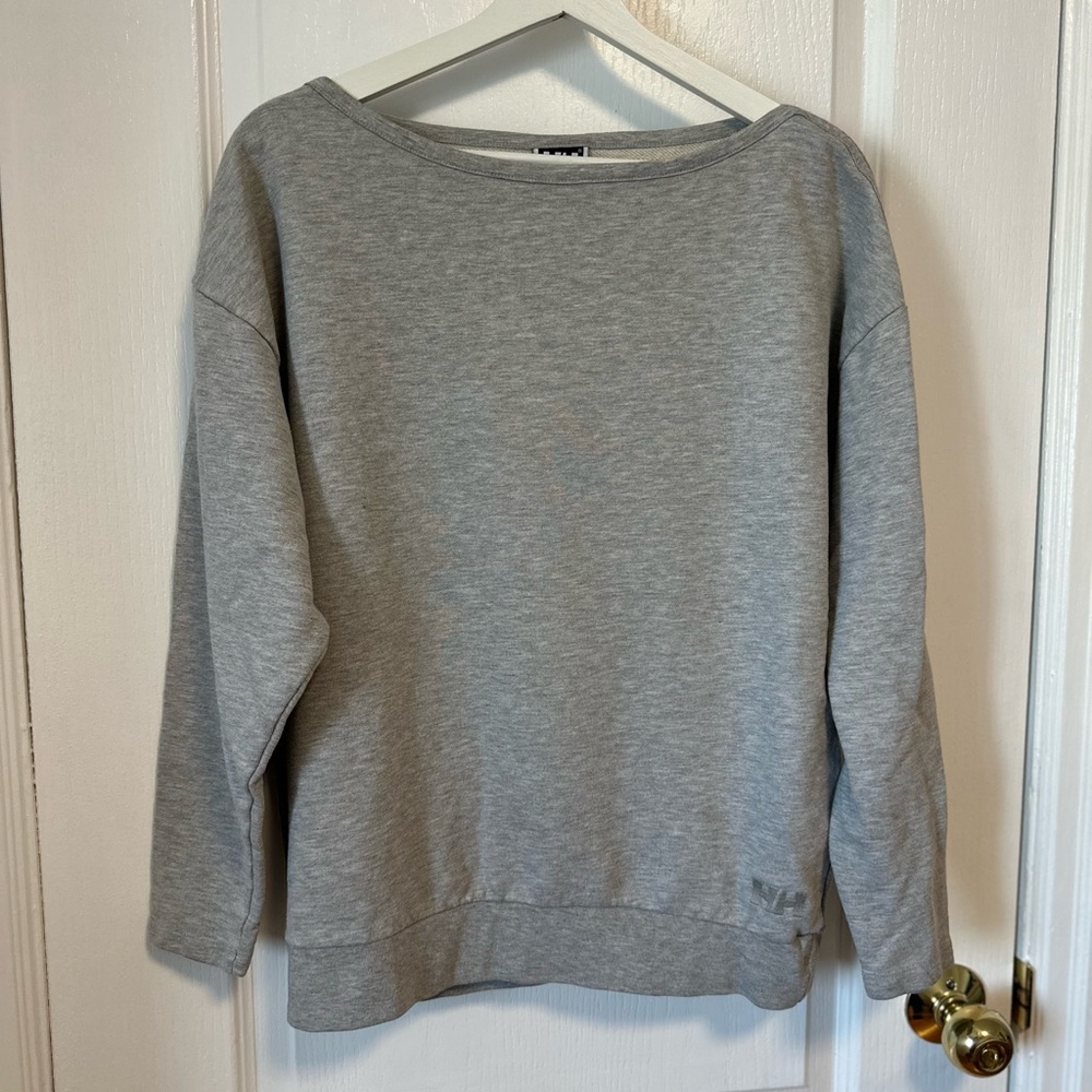 Helly Hansen Light Gray Crewneck Top